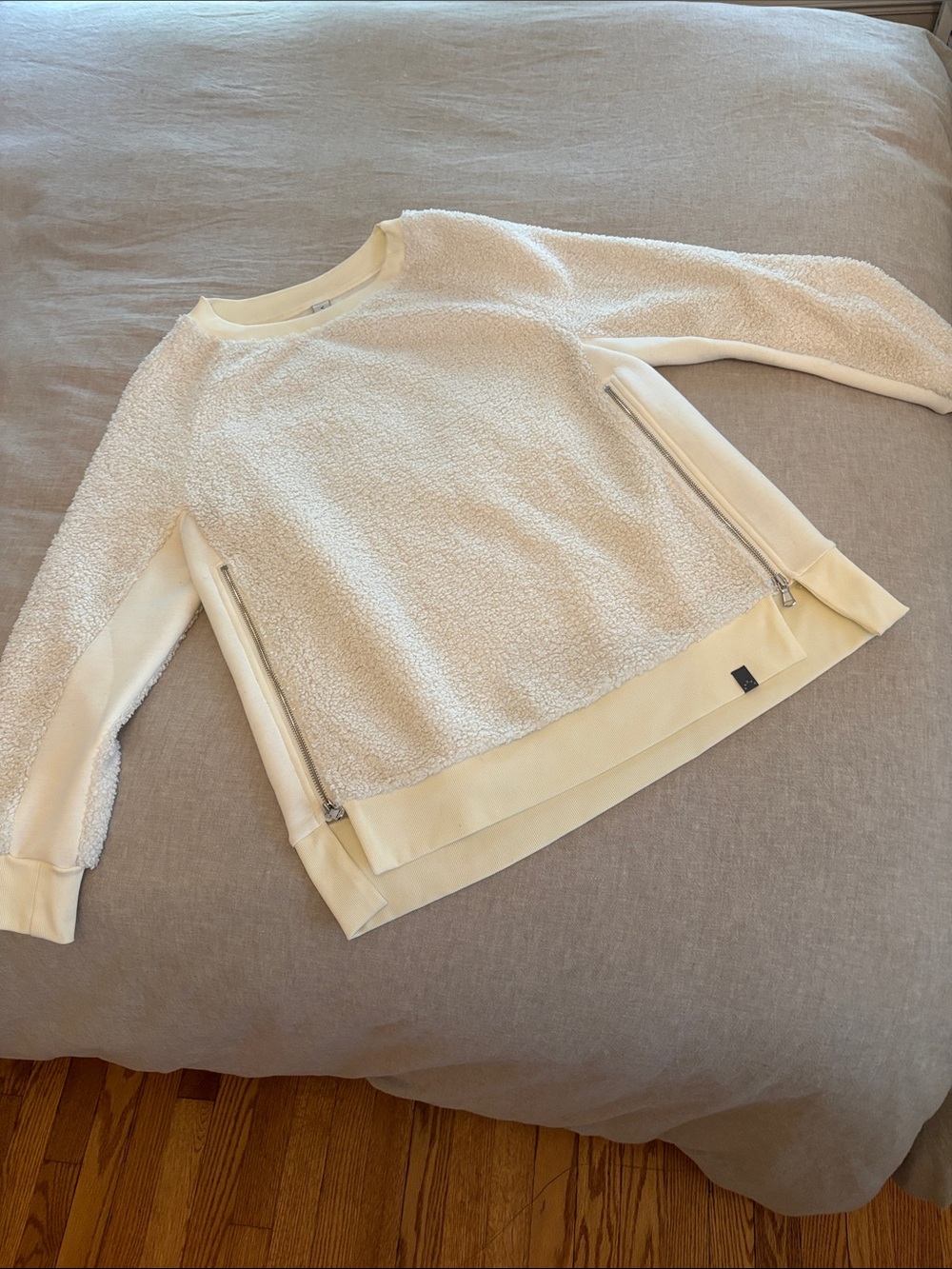 Varley Sherpa Zip-Side Pullover